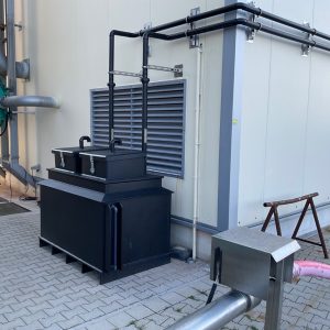 Doppelwandiger Überlaufbehälter